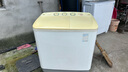 荣事达（Royalstar）半自动10KG双筒家用双桶洗衣机大容量甩干机 以旧换新 白色 RP10028GB 实拍图
