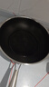 炊大皇 炒锅 304不锈钢炒菜锅煎锅 平底不粘炒锅32cm 可立可视盖不挑灶 实拍图