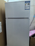 新飞冰箱小型租房用 一级能效冷 藏冷冻两用1-2人家用小冰箱 出租房双门电冰箱办公室两门 25年升级 82A135LS一级能效【颜控款】白 实拍图