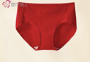 都市丽人内裤女纯棉舒适简约短裤头中腰女士内裤4条ZK0A13 实拍图