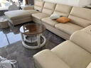中派 奶油真皮沙发贵妃组合头层牛皮现代简约轻奢客厅大小户型 实拍图