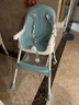三条小鱼宝宝餐椅多功能可折叠便携儿童餐桌椅婴幼儿小孩可调节吃饭桌座椅 牛油果绿【折叠+万向轮+调节】 实拍图