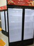 格点大容量饮料柜商用冰柜直冷藏展示柜酒水柜纯风冷无霜保鲜柜超市玻璃门冰箱立式啤酒柜 大双门下机组直冷 7挡调温基础款 实拍图