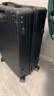 SOO行李箱男万向轮拉杆箱耐磨抗摔24英寸A330旅行箱密码箱女商务黑色 实拍图