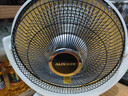奥克斯 小太阳取暖器电暖器家用电暖气桌面烤火炉取暖气电暖风机电热器取暖炉加热器炭纤维管发热 900W+2档调节+直径430MM 实拍图