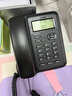 飞利浦（PHILIPS）有绳电话机座机 固定电话 办公家用 双接口 免电池 免提通话 CORD281A黑色 实拍图