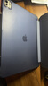 毕亚兹适用2024款iPad Pro13保护套 苹果平板电脑13英寸保护壳 智能休眠三折支撑防护硬后壳PB509-薰衣草 实拍图