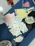 童泰（TONGTAI）宝宝背心春秋季纯棉婴儿衣服护肚马甲男女童打底内衣蓝色80cm 实拍图