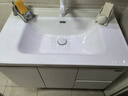 东鹏浴室柜陶瓷一体盆卫生间洗手盆柜组合卫浴柜洗脸盆柜洗漱台 储物镜柜-80cm 实拍图