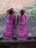 回力女鞋冬季棉鞋女保暖鞋加厚加绒妈妈鞋高帮防水雪地靴女 紫红 35 实拍图