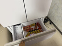 华凌神机机皇518美的出品自动制冰双系统60cm超薄零嵌法式多门家用电冰箱HR-518WUFIPZ家电国家补贴20% 实拍图
