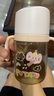 小土豆（potato）PPSU吸管奶瓶4个月以上大宝宝带手柄重力球奶嘴240ml 浅桃粉 实拍图