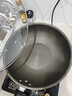 炊大皇炒锅不粘锅32cm少油烟平底炒菜锅煎锅电磁炉明火通用锅WG15068 实拍图