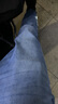真维斯（Jeanswest）王一博代言牛仔裤男秋冬新款天丝舒适修身直筒高端潮牌休闲裤子男 蓝色【天丝常规】 30 码(2尺3) 【建议110-120斤】 实拍图