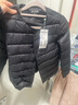 波司登（BOSIDENG）25新款轻薄羽绒服男女儿童款5A抗菌90绒圆领内胆保暖百搭外套 黑色8056囤货拍大 140 /64 约 130-140cm 30kg 实拍图