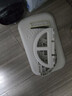 办公室脚踏垫脚凳工位脚踏板桌下踩脚凳子搁脚台防翘二郎腿神器 脚踏凳（米白色） 实拍图