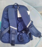 Edison小学生书包护脊减负反光大容量防泼水防下坠儿童背包2213-1蓝绿 实拍图