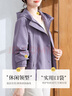 雪夕（XUEXI）妈妈春春装休闲风衣外套2026新款中老年女春季减龄宽松大码上衣服 实拍图