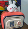 JUMP HERO礼物存钱罐只进不出2026新款儿童3-6-12岁密码储钱玩具男女孩生日 仿真指纹存钱罐-蓝色 实拍图