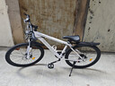 山地自行车女款成人男款男士变速公路减震单车女式初中学生青少年 钢架辐条-雪山白【超强减震】 26寸21速 实拍图