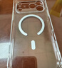 倍思 适用苹果13手机壳磁吸 iPhone13保护套magsafe磁吸充电壳超薄气囊防摔手机壳男女款 透明 实拍图