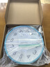 康巴丝（Compas）挂钟 静音简约钟表客厅石英钟表挂墙时钟 c2855 蓝色 26cm 实拍图