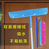 安大侠  拖地抹布 魔术扫把地刮水器打孔拖地抹布家政保洁专用套布加厚强水 打孔 30*60 3条/包AQ11611 实拍图