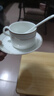 友来福咖啡杯套装欧式金边陶瓷杯挂耳拿铁杯办公室马克杯2杯2碟2勺 实拍图