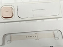 Apple/苹果 Watch Series 10 智能手表GPS款42毫米玫瑰金色铝金属表壳淡桃粉色运动型表带S/M MX1R3CH/B 实拍图