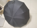 山山全自动防晒遮阳男女两用晴雨伞加厚结实抗风大号144骨黑 晒单实拍图