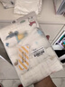 三利纯棉4层中空纱布儿童毛巾5条婴幼儿口水巾宝宝可挂洗脸擦手小毛巾 实拍图