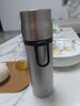 京东京造保温杯 男士女户外大容量闷茶焖泡水杯子 316不锈钢金属灰500ml 实拍图