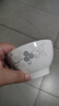 肃匠陶瓷餐具简约盘子碗套装纯白釉下彩餐具套装釉下彩碗碟套装微波炉 百合(6碗6盘) 12件套 实拍图