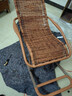 忆琳居藤椅摇椅躺椅大人摇摇椅躺椅阳台家用休闲藤编老人逍遥椅子摇摇椅 主图款加厚圆线 实拍图