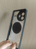 Freeson 适用小米红米K80 Pro散热手机壳保护套镜头全包防摔四角防撞简约透明 金属磁吸适配散热器 黑色 实拍图
