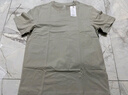 京东京造【已售300w件】短袖t恤男衣服秋季男士打底外穿 浅灰色M 实拍图