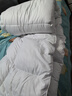 水星系列家纺羽丝绒被95白鹅毛冬季被子空调被加厚保暖冬被鹅定制 奶白色[A类母婴级] 220*240cm约重10斤[A类已质检] 实拍图