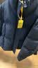 三彩【易打理】2025冬季新款90白鸭绒羽绒服面包服宽松短款M 象牙白 XL 170/92A 实拍图