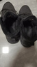 骆驼（CAMEL）加绒男鞋高帮休闲父亲秋冬保暖棉鞋 K14C36L3635 黑色 40 实拍图