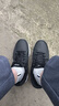 李宁革面跑鞋轻质男鞋秋冬季拼接革面软底耐磨休闲跑步鞋ARBS009 实拍图