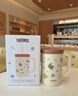膳魔师（THERMOS）儿童吸管保温杯学生杯304不锈钢轻量家居办公水杯防尘桌面杯TCKM 实拍图