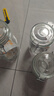 拜杰密封罐玻璃瓶泡酒容器储物罐防潮茶叶罐保鲜储物瓶罐头瓶3个装 实拍图