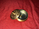 宝莲灯 铜香炉全黄铜盘香炉家用室内香薰炉檀香沉香熏香炉摆件 实拍图