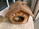 茨格曼狗狗窝冬季猫窝封闭式狗房子小型犬室内猫咪窝保暖狗屋猫屋宠物窝 M号-建议10斤内宠物 实拍图