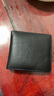 袋鼠钱包男士真皮短款2025新款商务头层牛皮钱夹一体卡包薄款皮夹父亲 银标-黑色 实拍图