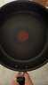 特福不粘煎锅家用牛排平底煎锅少油烟有钛煎饼锅电磁炉燃气灶通用26cm 实拍图