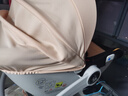 怡戈（Ekobebe）小元宝新生婴儿提篮式儿童安全座椅汽车用宝宝便携车载提篮黑黛粉 实拍图
