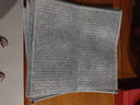 一倍银丝抹布3层加厚加大钢丝抹布不沾油厨房刷锅洗碗刚丝球清洁布8条 实拍图
