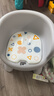 日康（rikang）宝宝餐椅 叫叫椅婴儿学坐椅多功能儿童吃饭餐桌 RK-X2009-5 灰色 实拍图