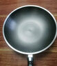 【抄低价高品质】不粘锅炒锅食品级不锈钢蜂窝炒锅电磁炉煤气灶用 单层钢单面屏【带盖】 32cm 实拍图